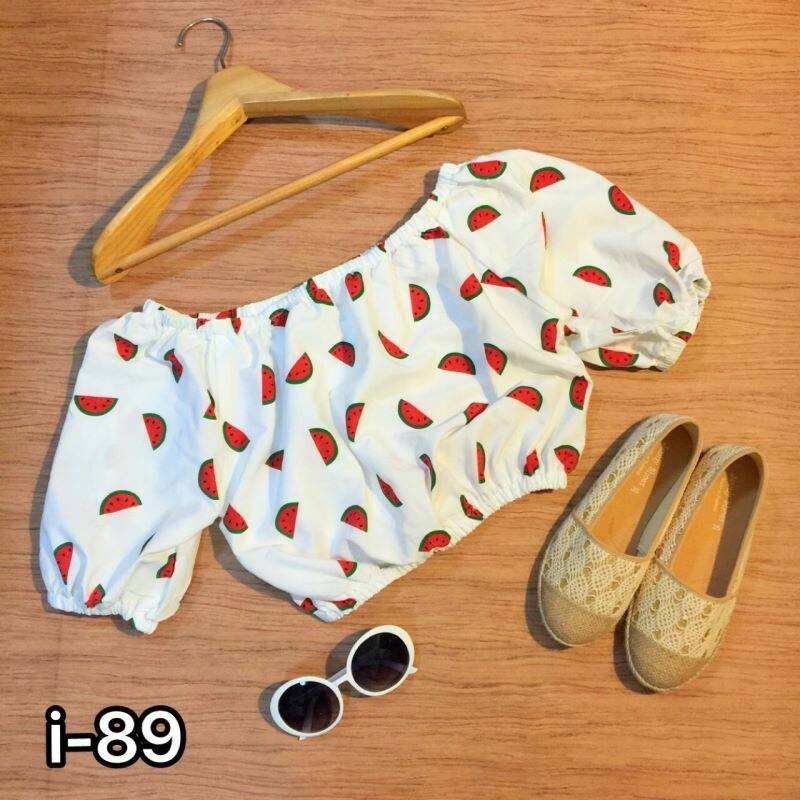 ครอปลายน่ารัก แขนตุ๊กตาเอวจั๊ม