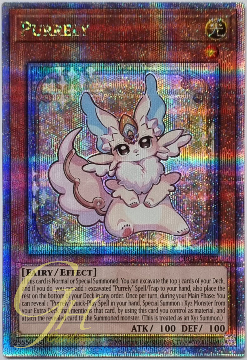 Yugioh [CR01-AE177] Purrely (Quarter Century Secret Rare)