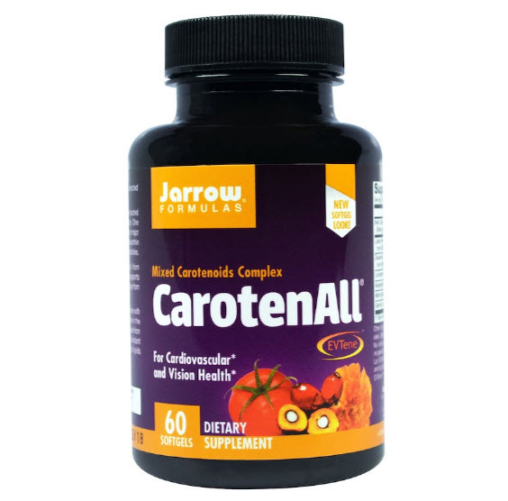 Jarrow Formulas, CarotenALL, Mixed Carotenoids Complex, 60 Softgels