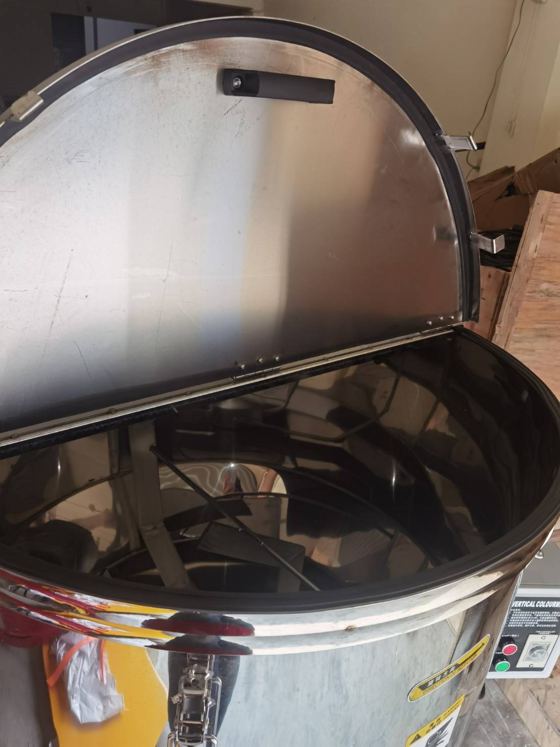 เครื่องผสมอเนกประสงค์ ผสมอาหาร ผสมยา ผสมเม็ดพลาสติก และอื่นๆ MM1 stainless steel mixer