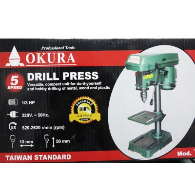 สว่านแท่น 1/2 OKURA TD-13P