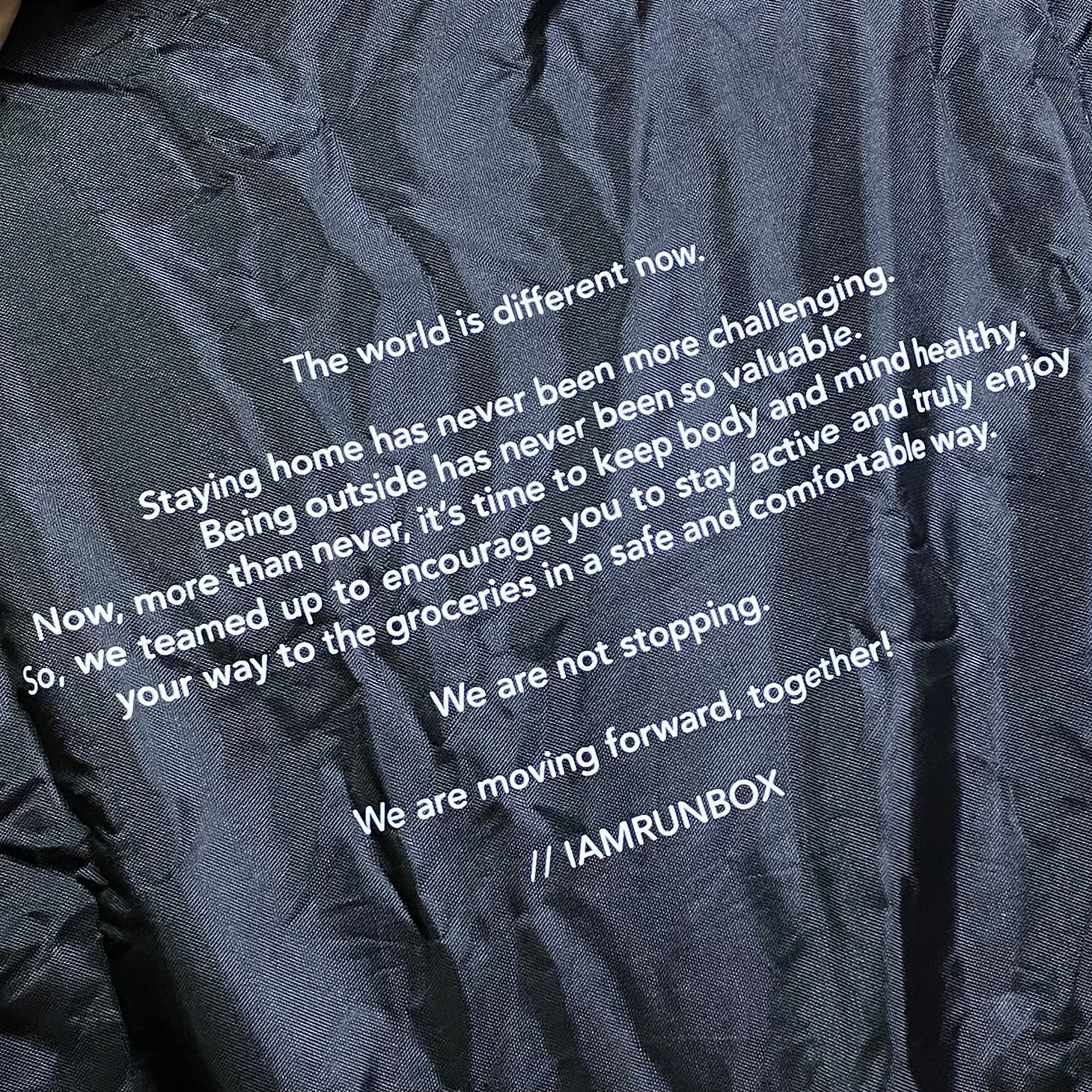 กระเป๋า Iamrunbox Shopping Bag(Pack) ‘EXCLUSIVE’ (24L)