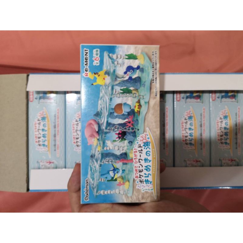 Pokemon World Glittering sea Collecting and spreading Candy toy โปเกมอน ของเล่น ของสะสม 🔥 สินค้านำเข้าจะญี่ปุ่น 100%🔥
