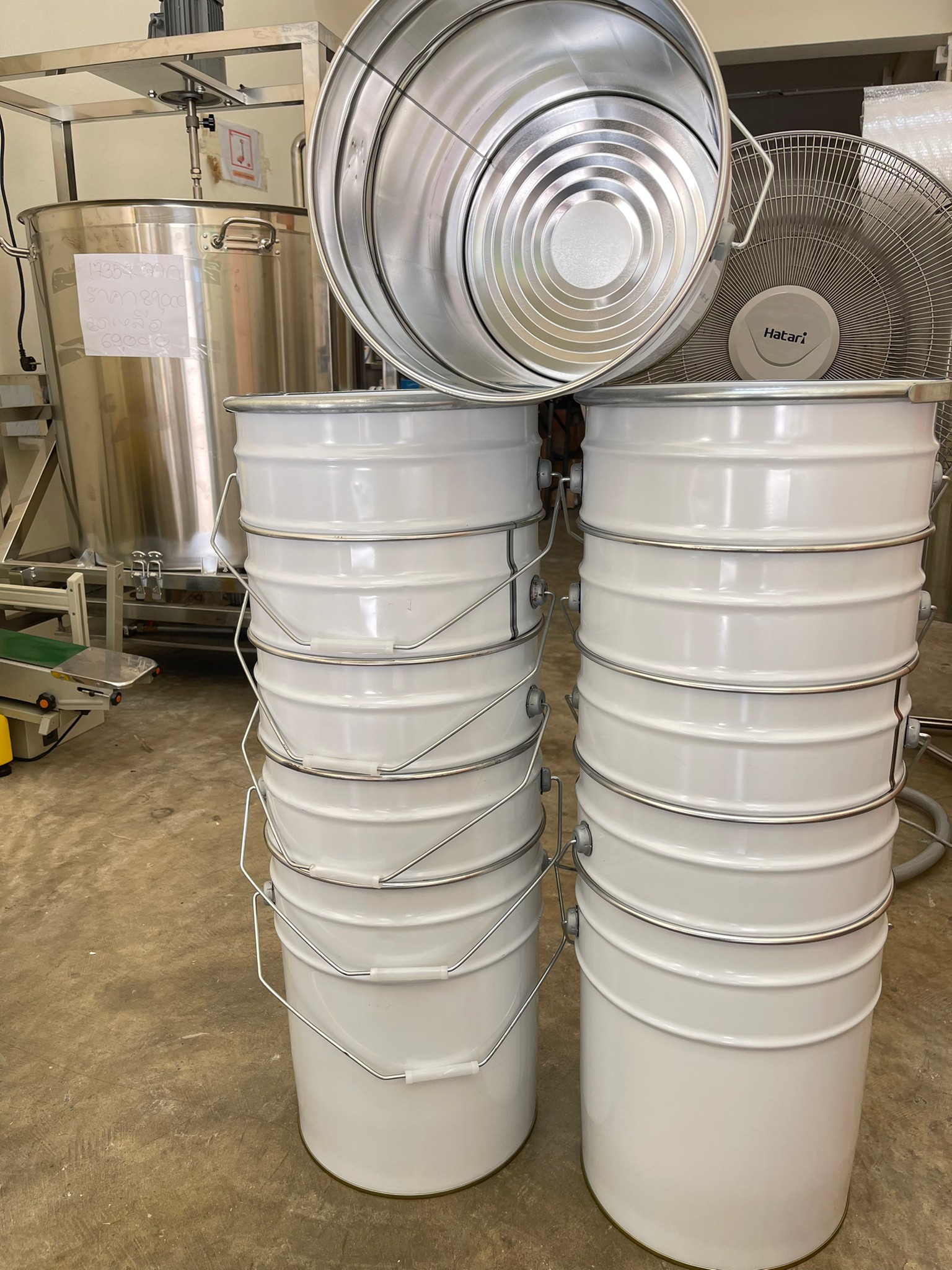 ถังเหล็ก ถังสี ถังกาว ถังเคมีเหล็ก 10L 18L 20L MKTY