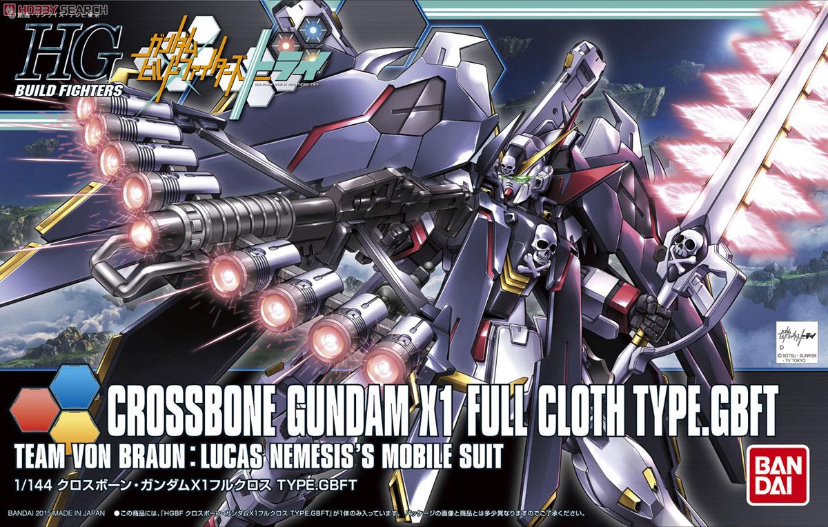 Crossbone Gundam X1 Full Cloth TYPE.GBFT (HGBF)