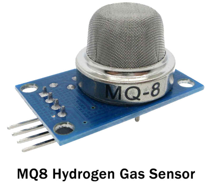 MQ-8 โมดูลเซ็นเซอร์ตรวจจับแก๊สไฮโดรเจนในอากาศ (Hydrogen Gas Sensor Module)