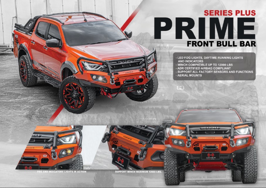 PRIME SERIES PLUS FRONT BULL BAR