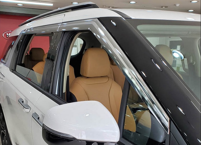 กันสาด โครเมี่ยม canival 2021