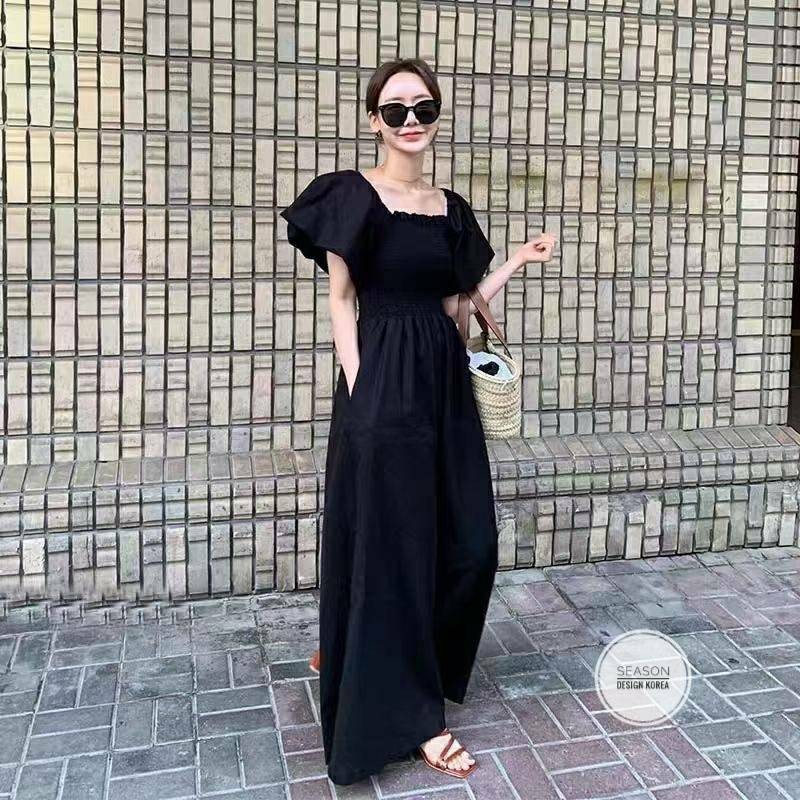 จั๊มสูทกางเกงแขนพอง