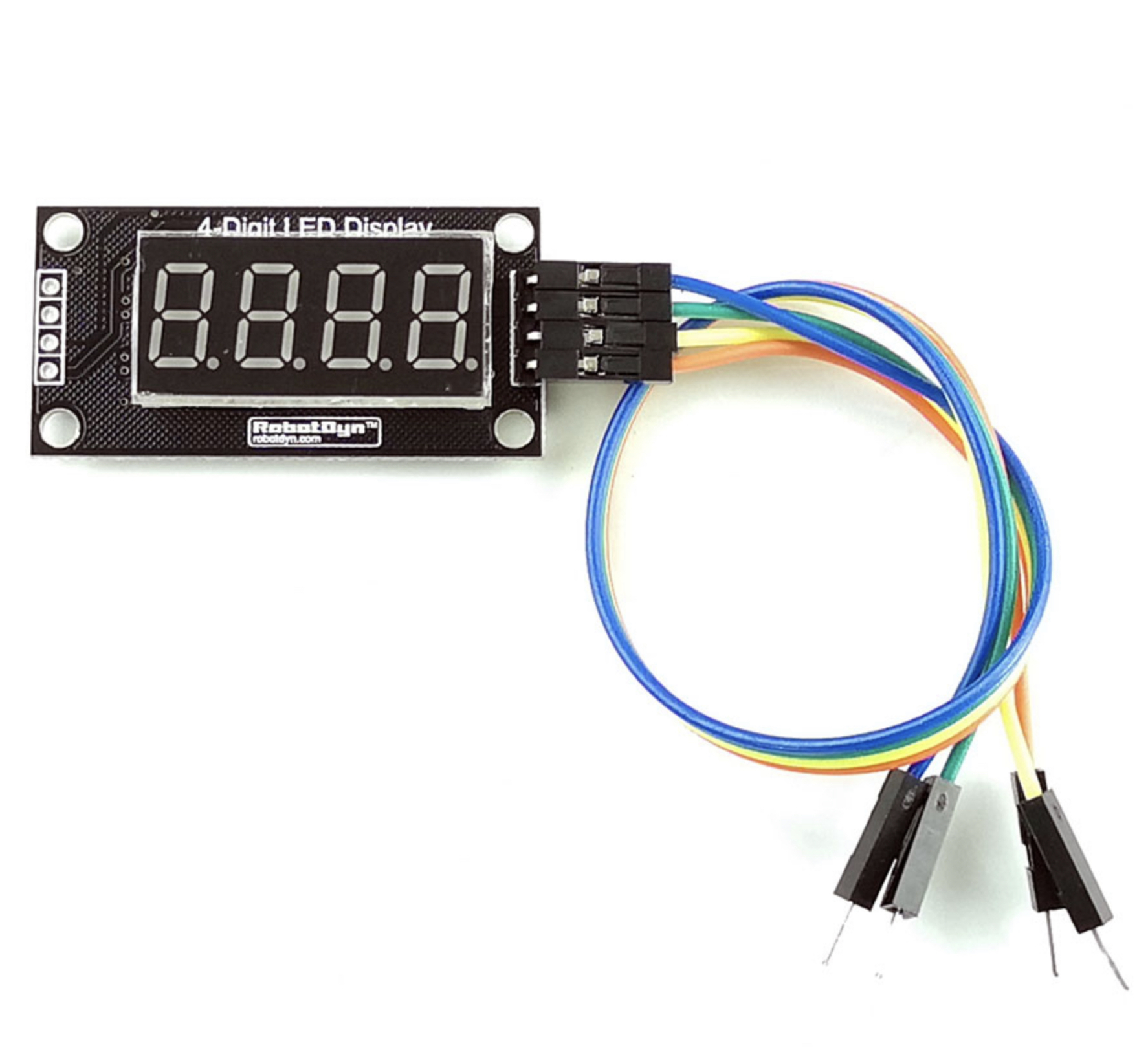 ZX-TM1637 แผงวงจร LED ตัวเลข 7 ส่วน 4 หลัก