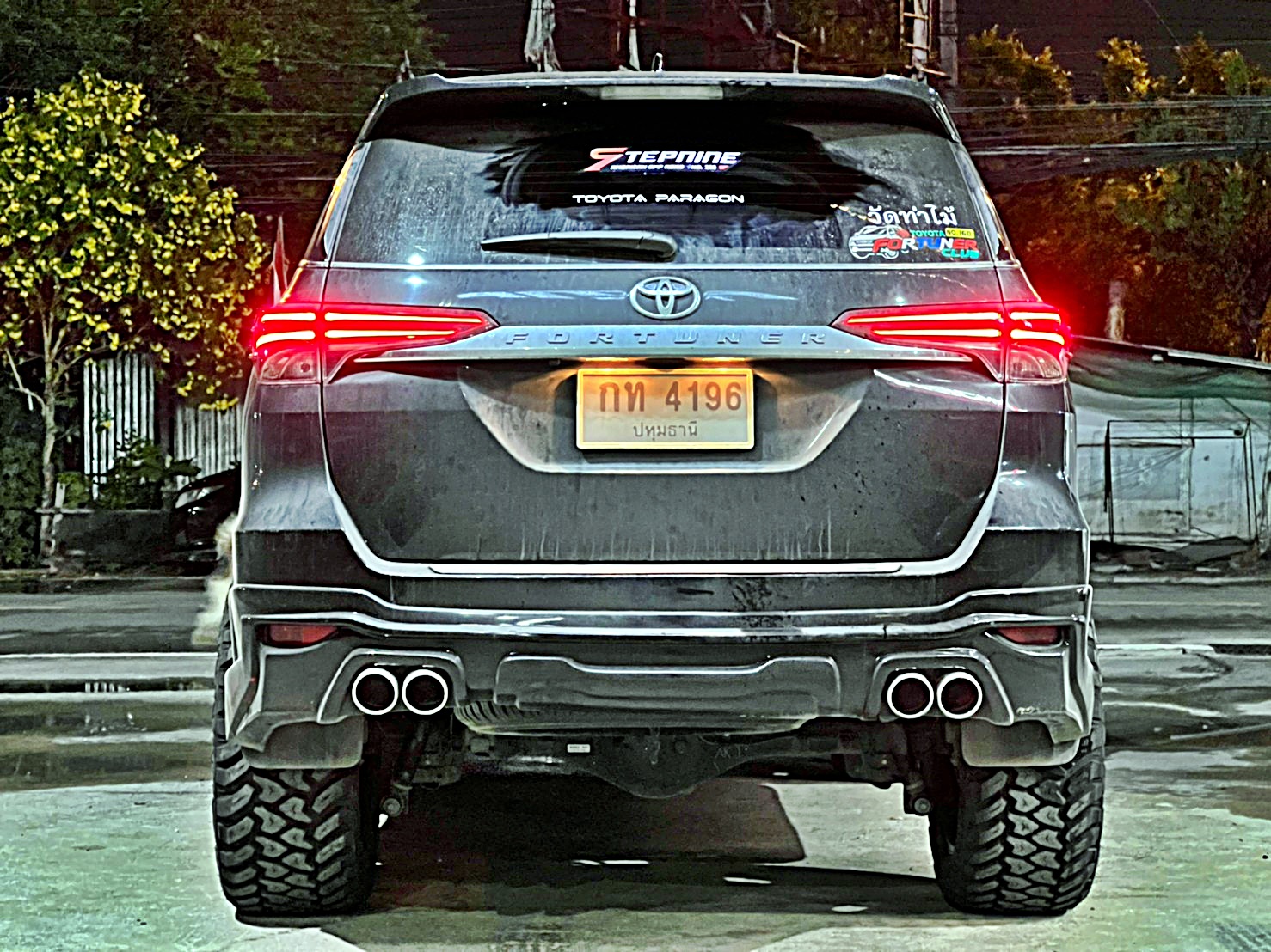 TOYOTA_FORTUNER_จองคิวมาจากปทุมธานี ทำทรงเมกาที่ STEP9