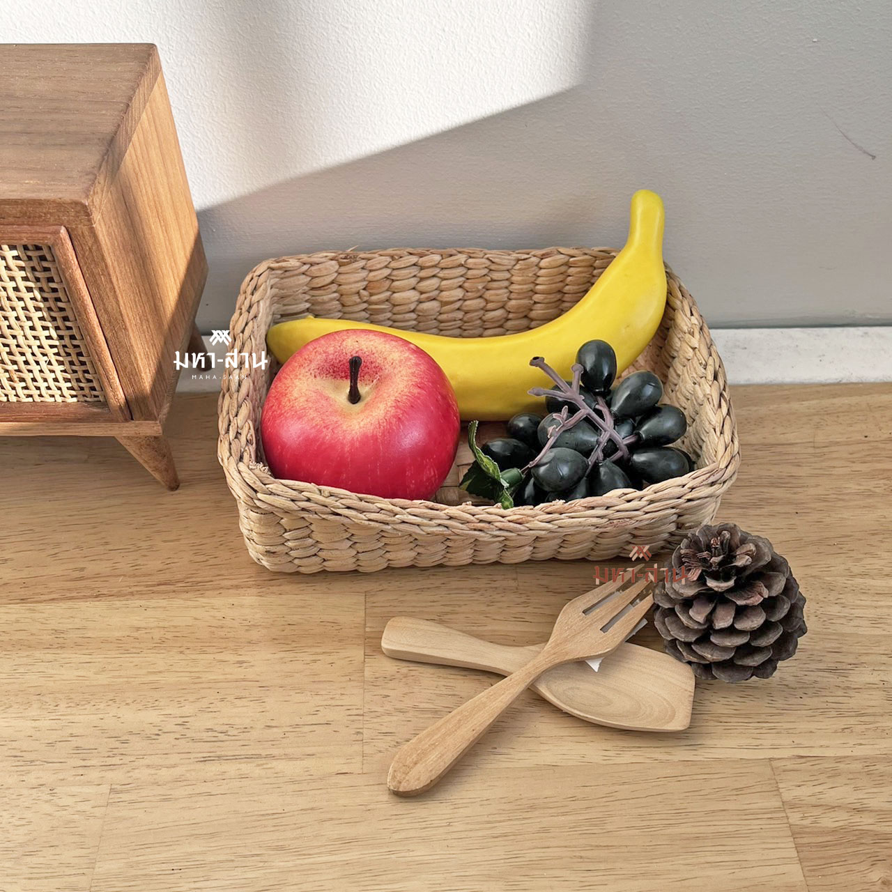 ถาดอาหาร ใส่ขนม พร็อพถ่ายรูป แต่งคาเฟ่ กล่องจิ๋ว 🤎