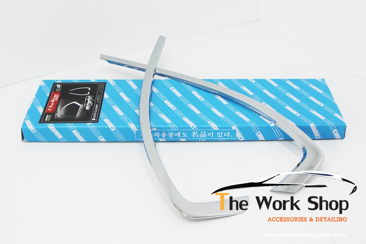 C Pillar Molding for Captiva ( ชุดโครเมี่ยมแต่งขอบกระจกหลัง )