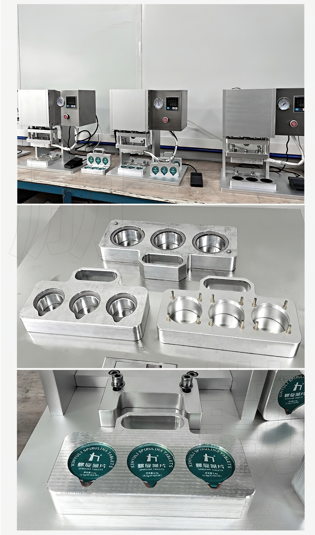 17494 เครื่องปิดผนึกฝาฟอยล์ กึ่งอัตโนมัติ LQ-066