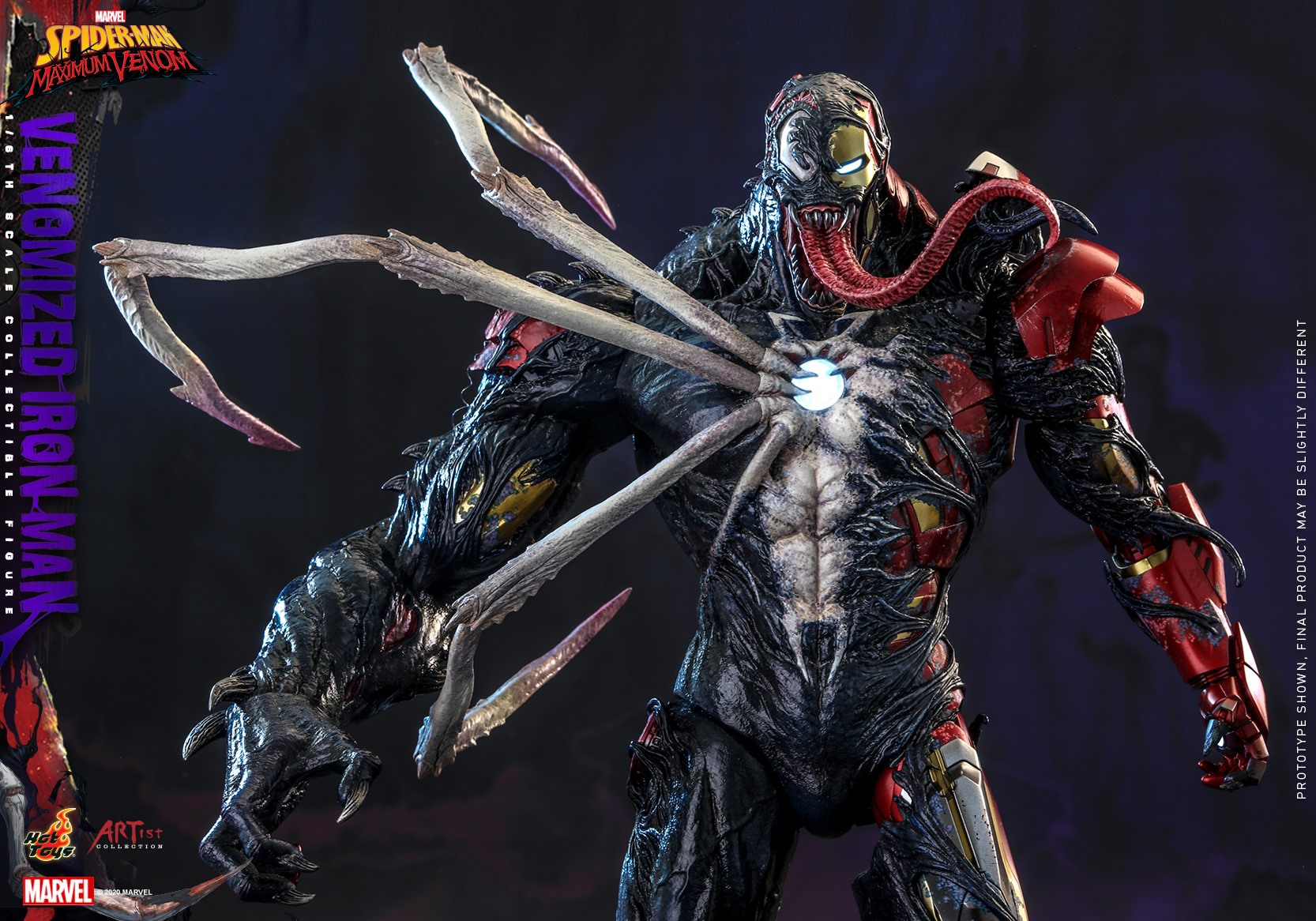 HOT TOYS AC 4 SPIDER-MAN : MAXIMUM VENOM – VENOMIZED IRON MAN