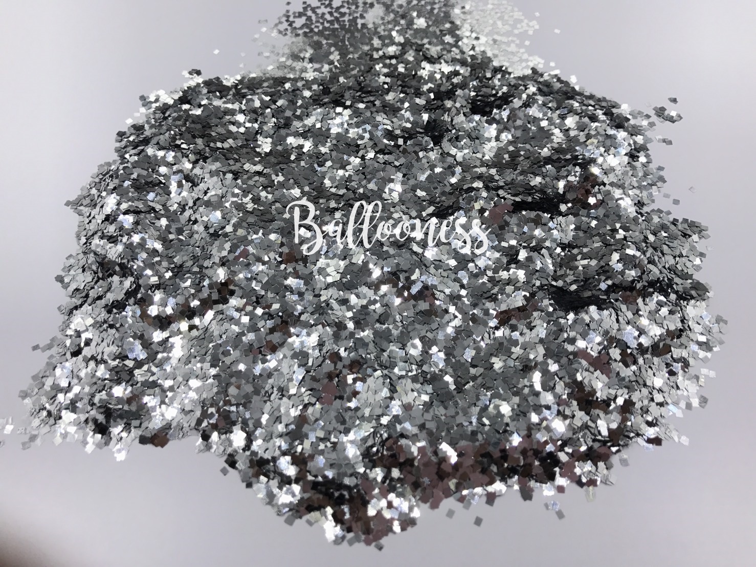 GLITTER เม็ดเล็ก สีเงิน