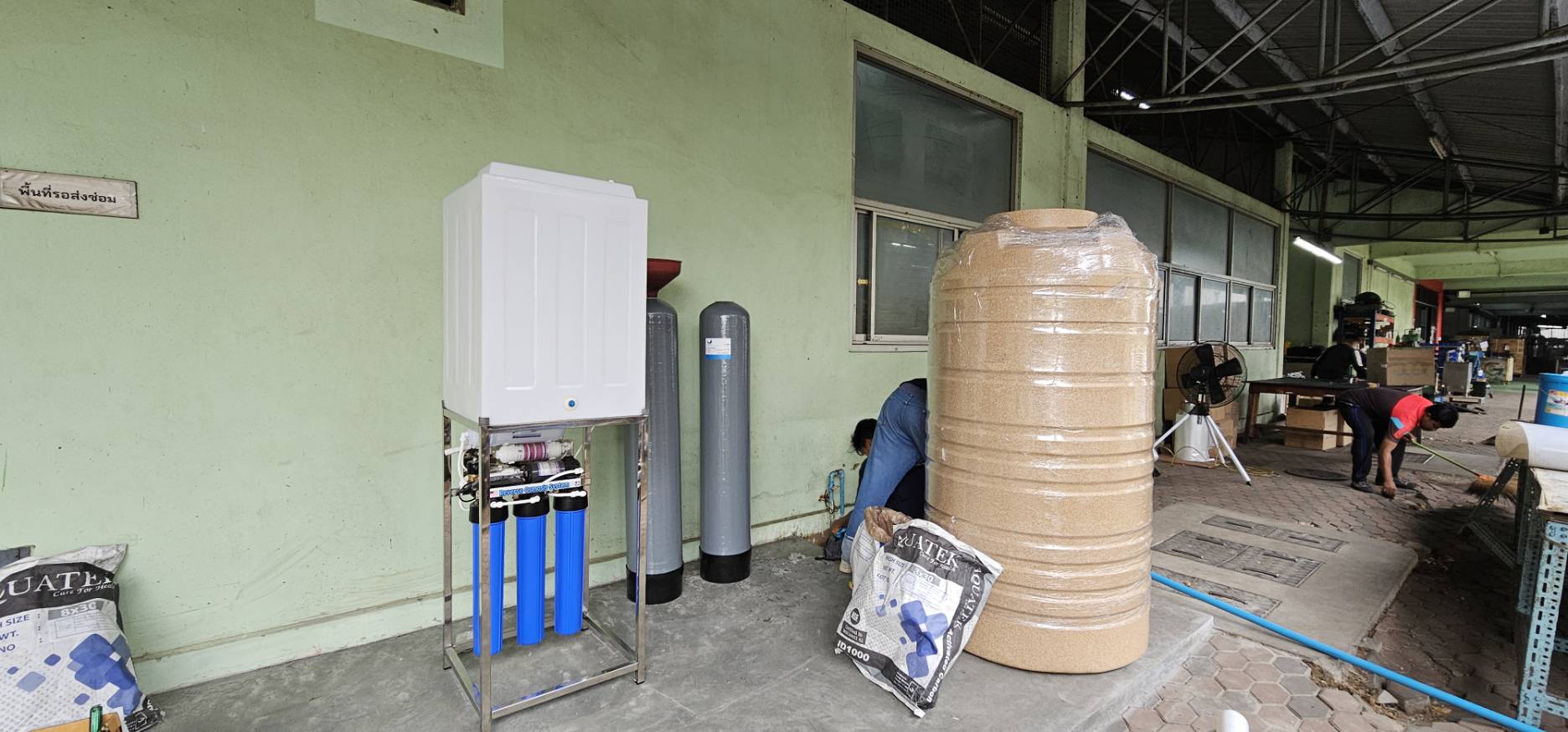 เซ็ตเครื่องกรองน้ำดื่มสำหรับบริษัท ระบบRO + ระบบSOFT