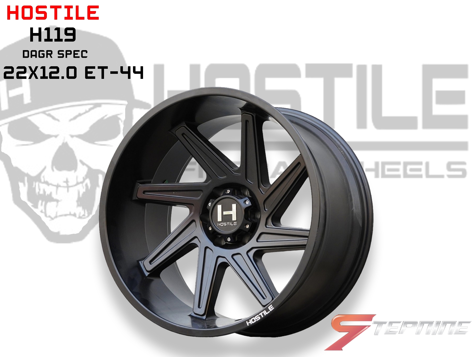 ล้อแท้ HOSTILE H119 ขอบ22 ที่ STEP9