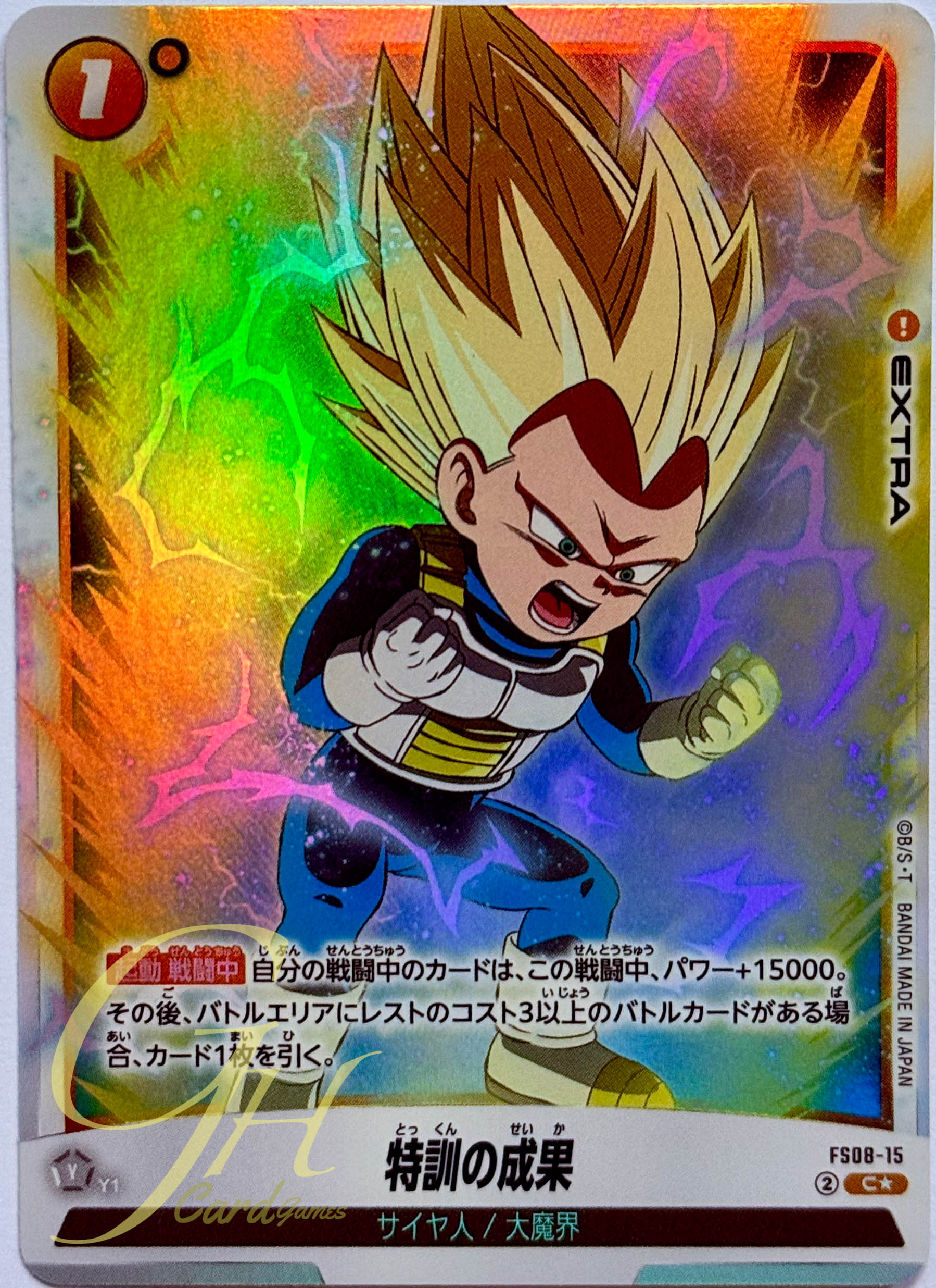 Dragon Ball Card Game [FS08-15] Results of Training (Common PA)