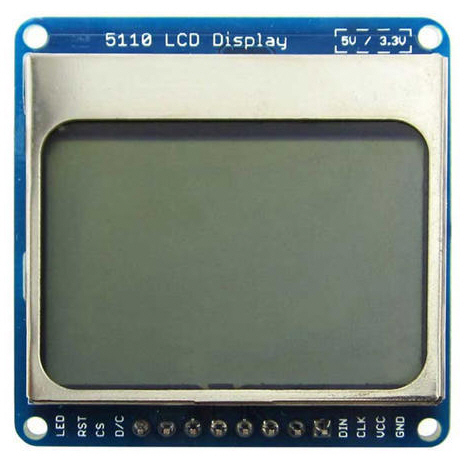จอ LCD แบบกราฟิก84x48 หรือ GLCD5110