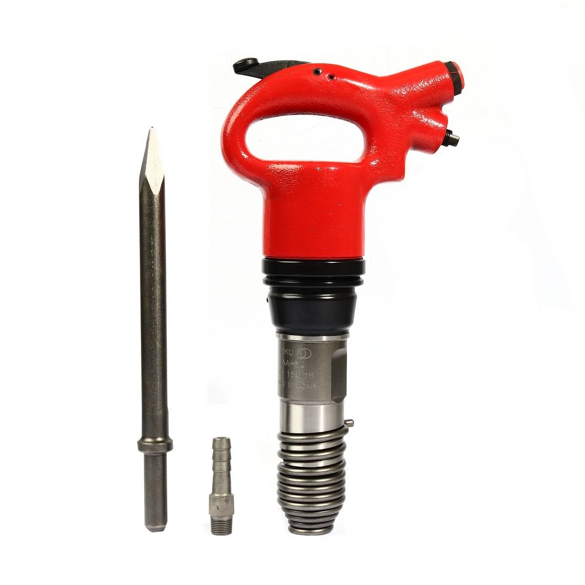 TOKU เครื่องสกัดลม โตกุ (TOKU) รุ่น AA-3B สำหรับงานเบา มาพร้อมดอกสกัดแหลมยาว 12 นิ้ว ขนาดลูกสูบ 28 มม.