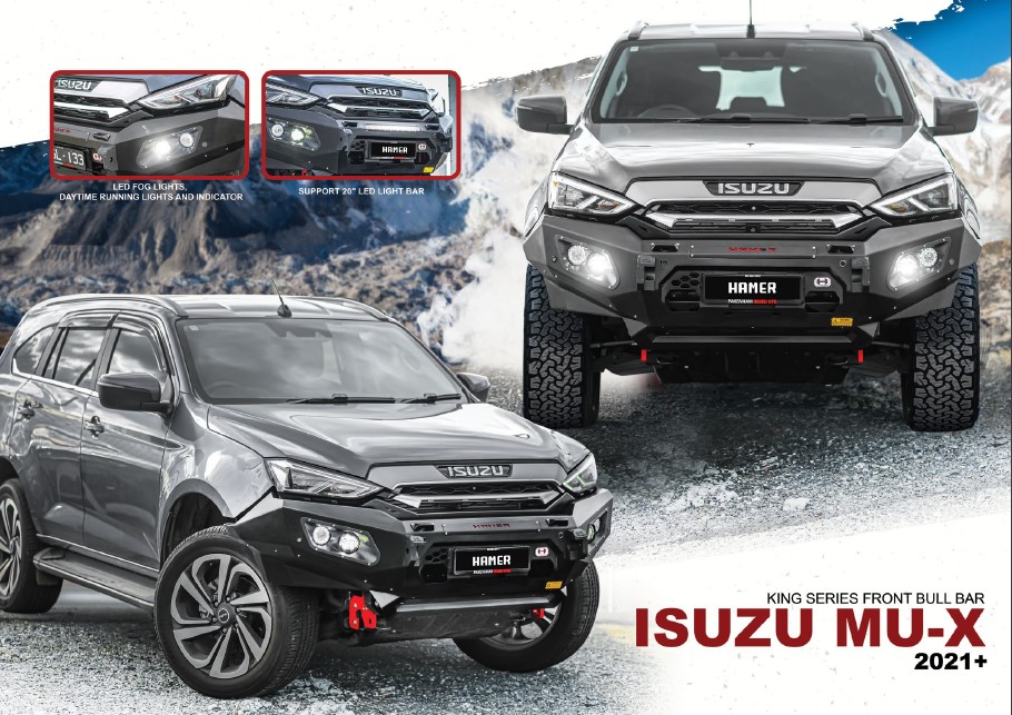 KING SERIES FRONT BULL BAR MU-X 2021+