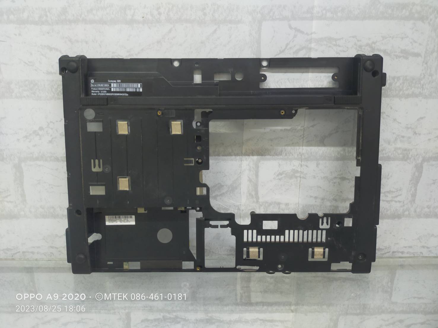 MT05736 บอดี้ล่างโน้ตบุ๊ค Compaq 320 321 325 326 Notebook Mainboard Bottom Casing (ฝาไม่มีฝาครอบแรมฮาร์ดดิส มือสอง) 2
