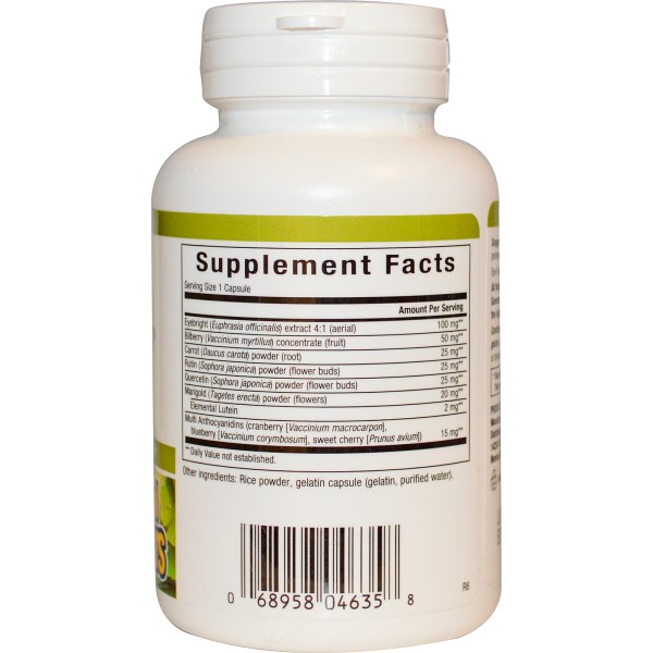 Natural Factors, Eye Factors, with 2 mg Lutein, 90 Capsules