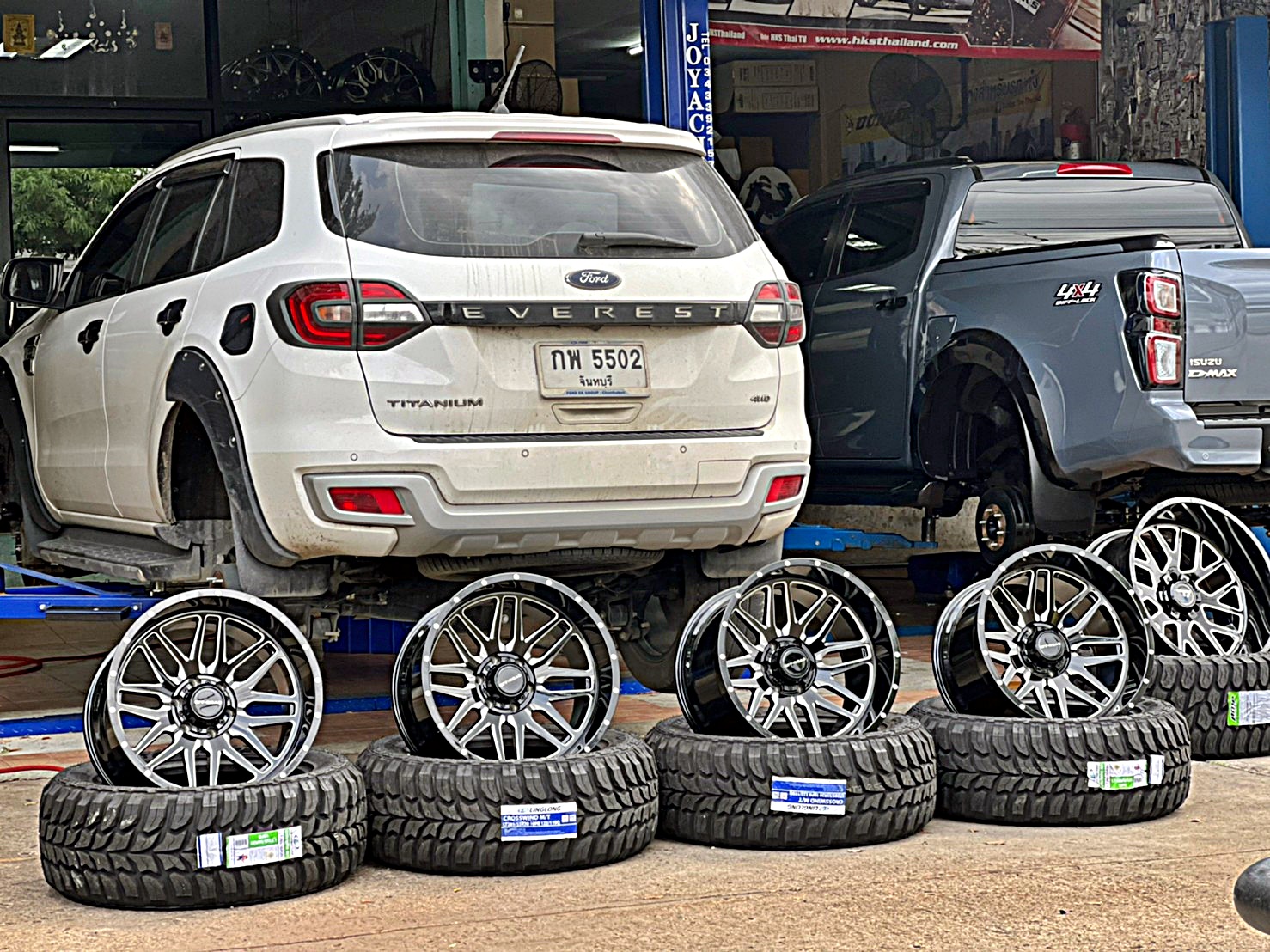 FORD_EVEREST_จันทบุรี จัดทรงเมกาที่ STEP9