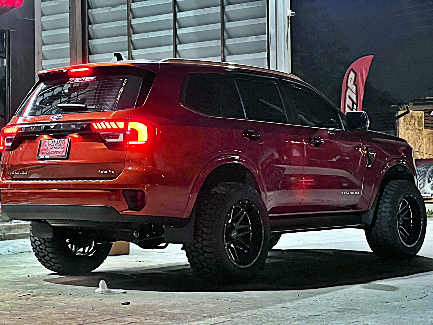 #FORD-EVEREST_NEXTGEN จองคิวมาจากสระแก้ว ทำทรงเมกาที่ STEP9