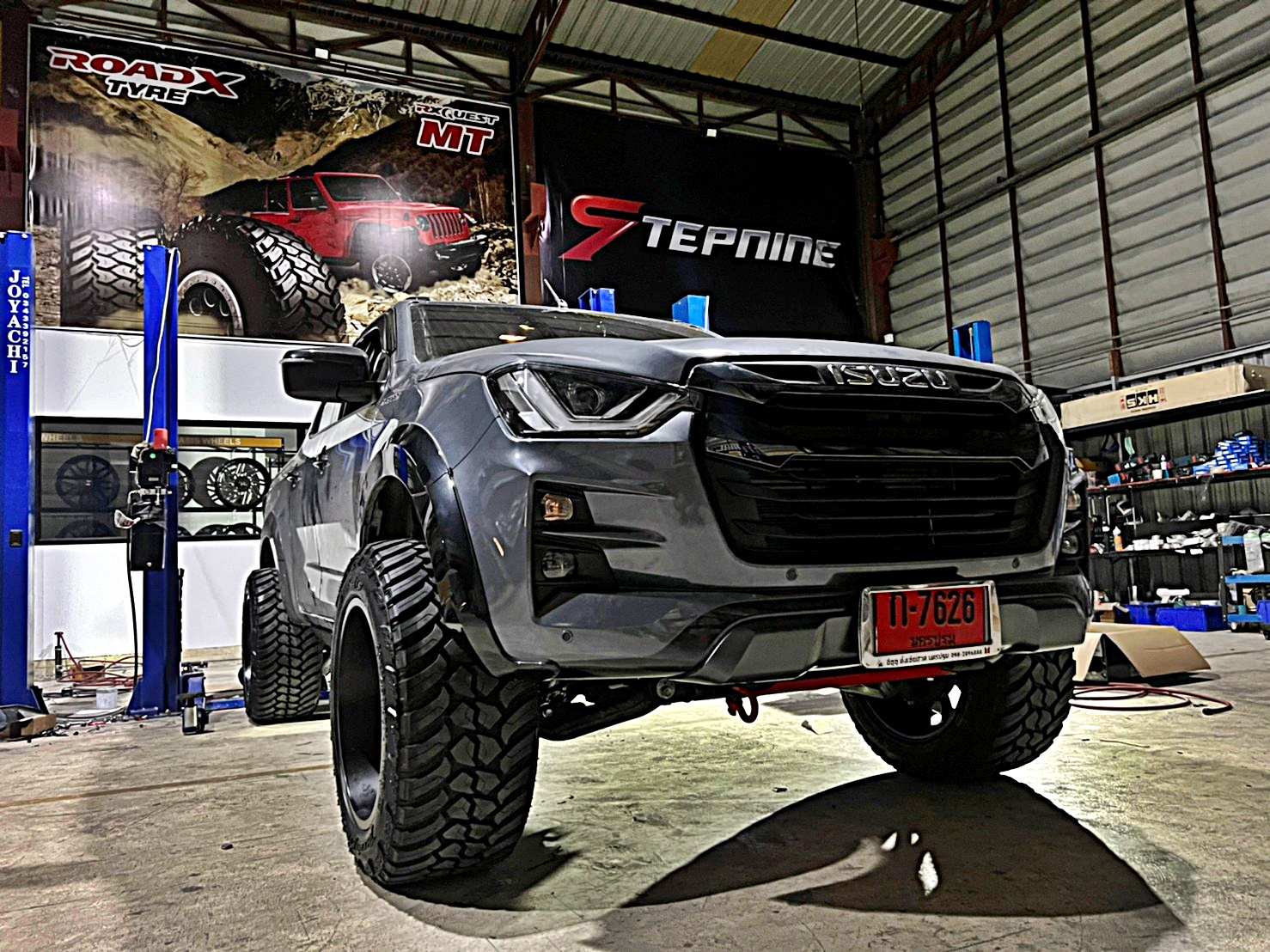 D_MAX_ทะเบียนนครปฐม ทำทรงเมกาที่ STEP9