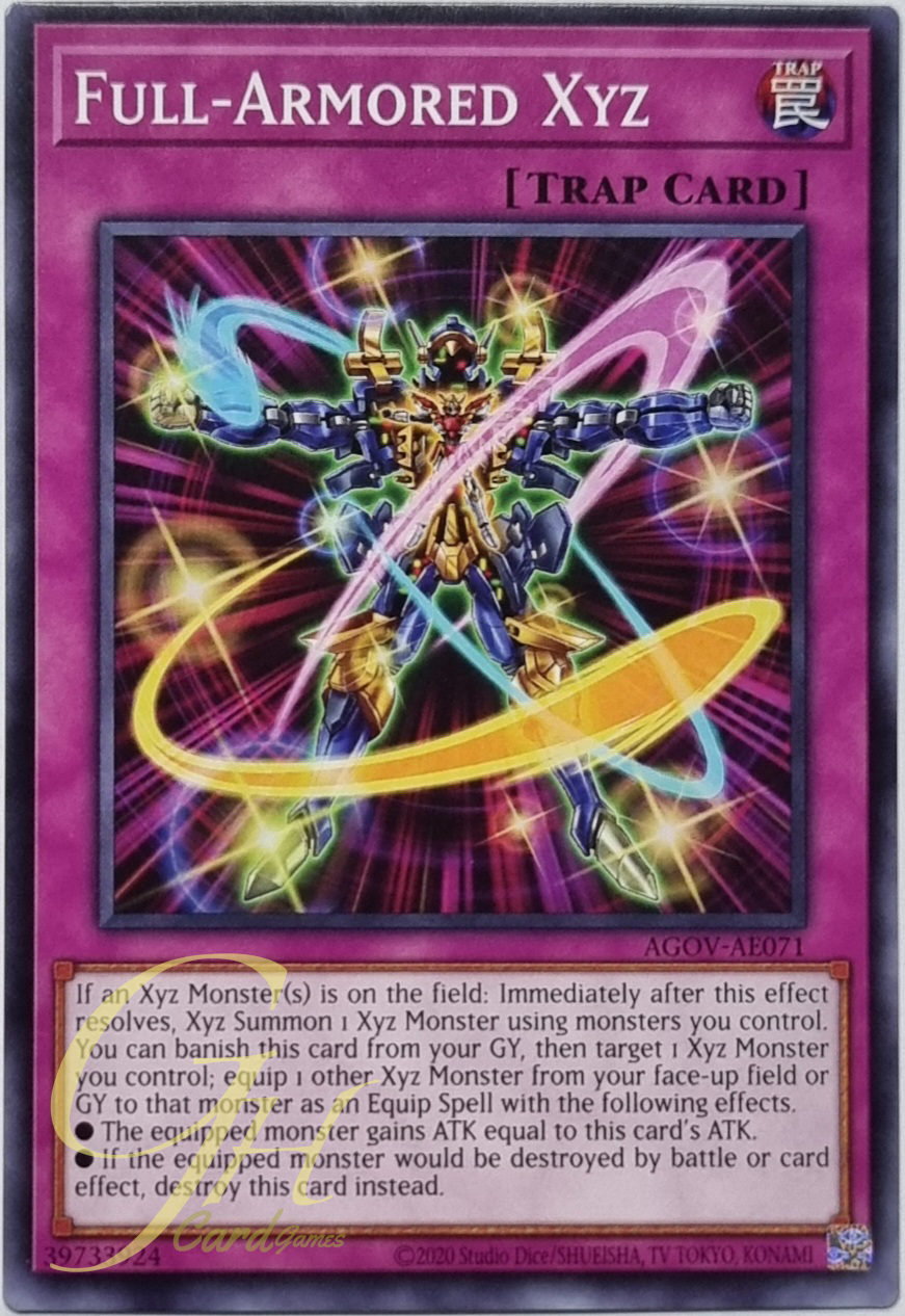 Yugioh [AGOV-AE071] Full-Armored Xyz (Common)