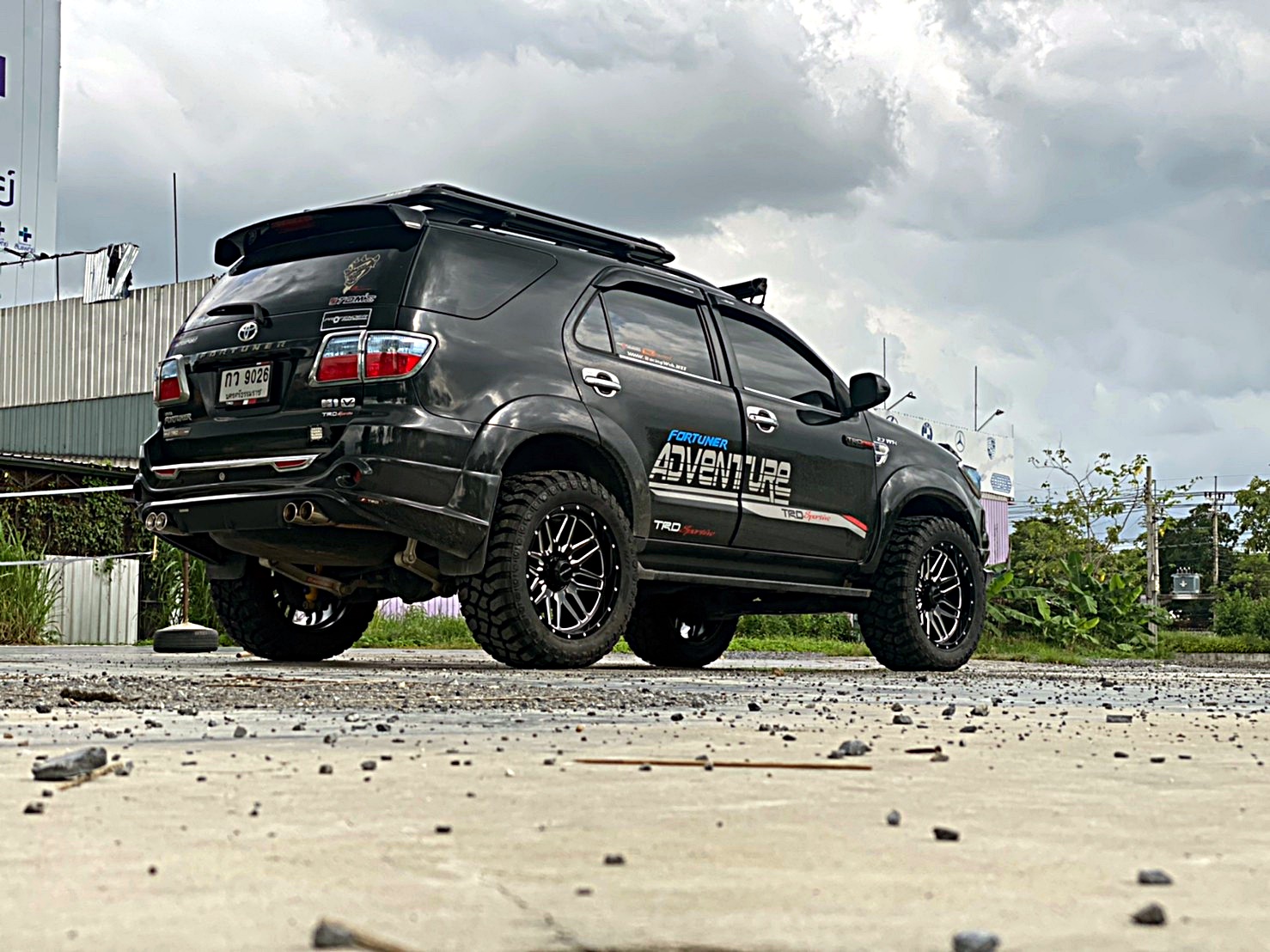 FORTUNER จัดทรงเมกาที่ STEP9