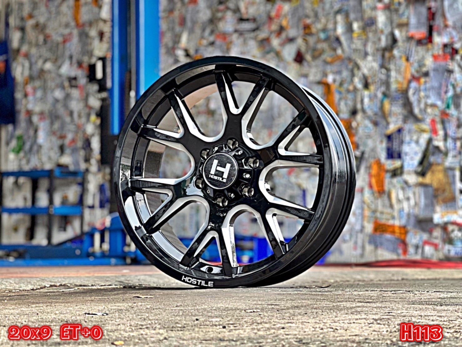 ตัวแทนนำเข้าล้อแท้ HOSTILE และจัดจำหน่ายในประเทศไทย