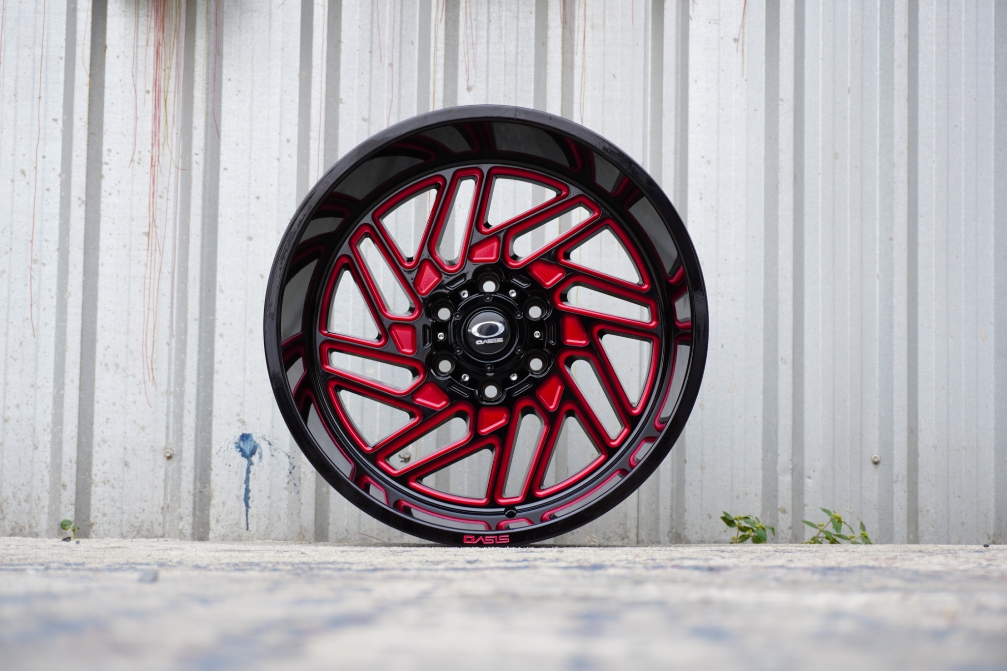 ล้อ OS116 ขอบ20 สีแดง ที่ STEP9