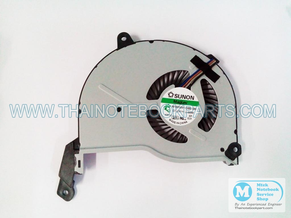MT07939 พัดลมระบายความร้อน HP Pavilion 15-N Series - MF60090V1-C480-S99 Cooling fan กว้าง 9 cm. สูง 7 cm. (สินค้าใหม่) 1