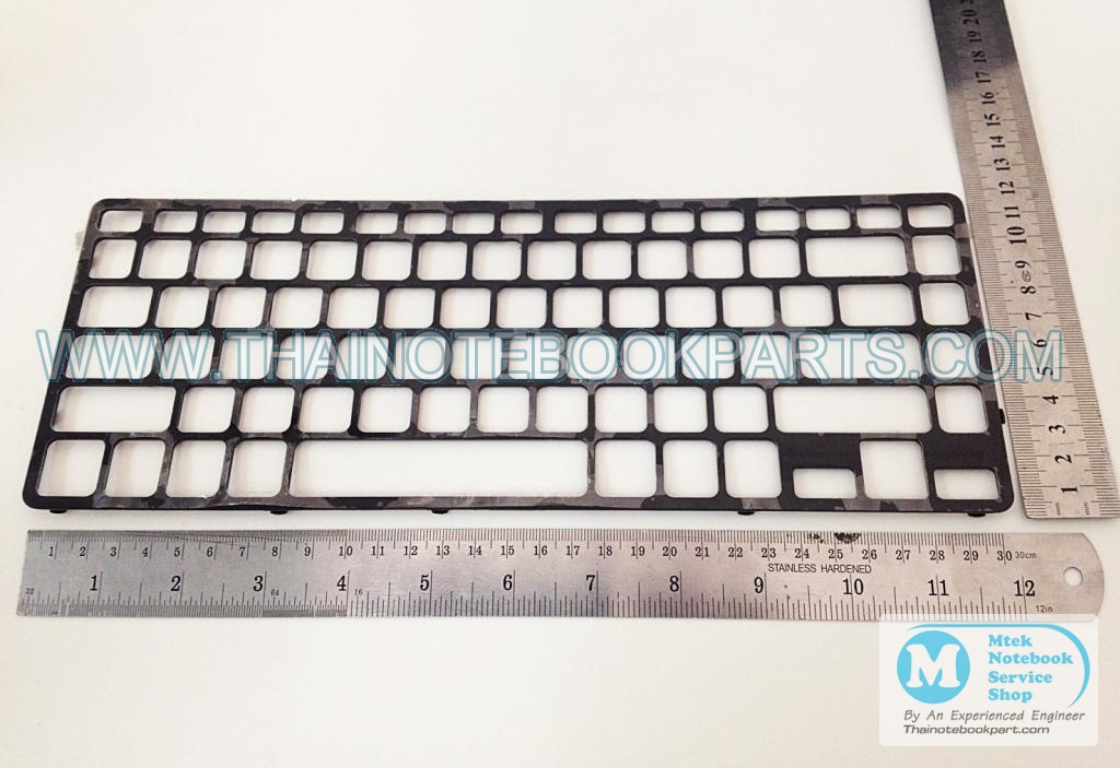 MT08990 หน้ากากคีร์บอร์ด Keyboard mask ยาว 30 CM กว้าง 11.5 CM (สินค้ามือสอง สีดำ) 2