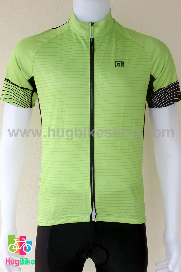 ชุดจักรยานแขนสั้นทีม Ale 16 (02) สีเขียว