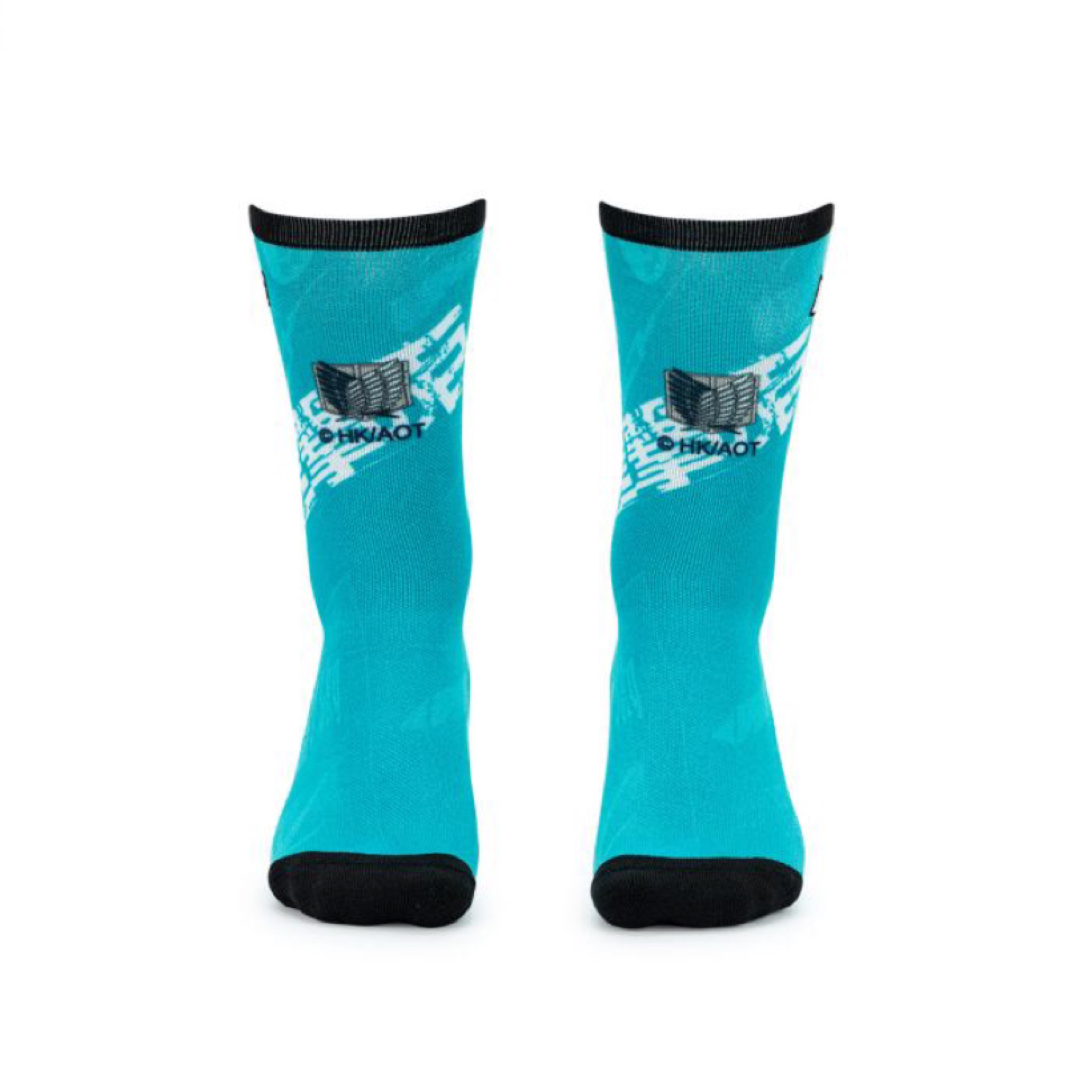 ถุงเท้าวิ่ง Ari X AOT Running Socks LIMITED ‘BLUE/WHITE’