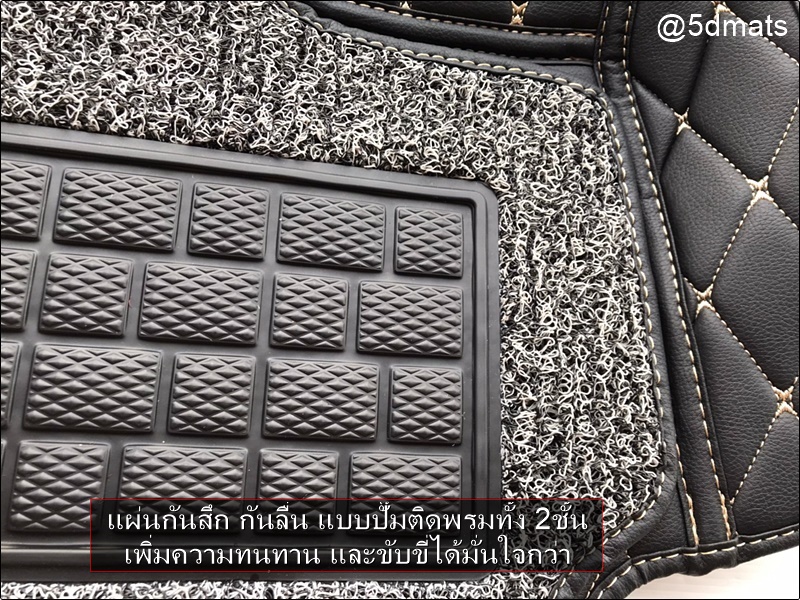 พรมปูพื้นรถยนต์ 7D BMW SERIES 7 G12 ปี2016-20 พรม7D QJ VIP เสริมใยดักฝุ่น หนาพิเศษ เข้ารูป เต็มคัน