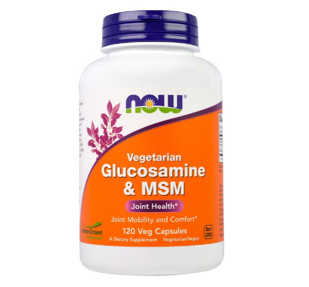 Now Foods, Glucosamine & MSM, Vegetarian, 120 Veg Capsules
