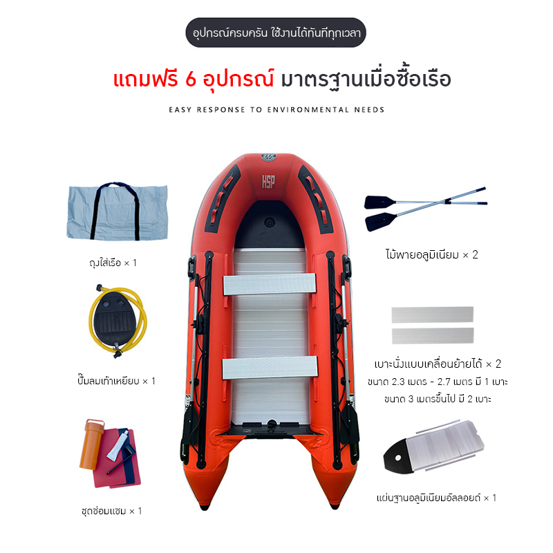 เรือยาง HSP - โซลูชันที่สมบูรณ์แบบสำหรับงานช่วยชีวิตและกิจกรรมทางน้ำ 🌊