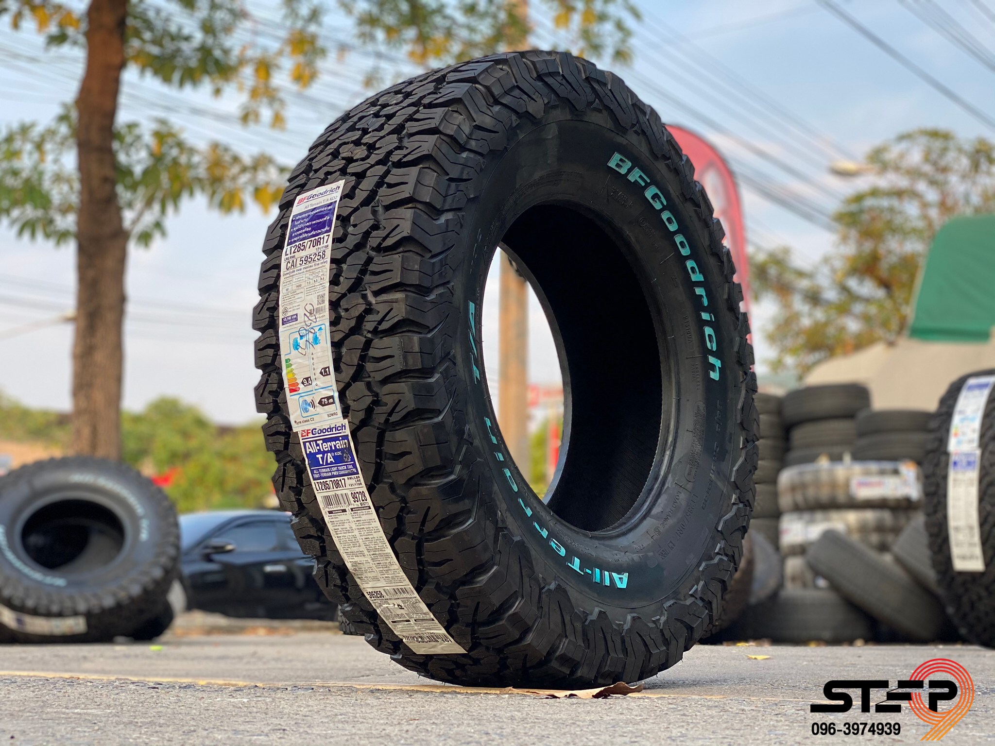 ยางใส่ RAPTOR BF GOODRICH KO2 285/70-17ราคาถูกที่ STEP9