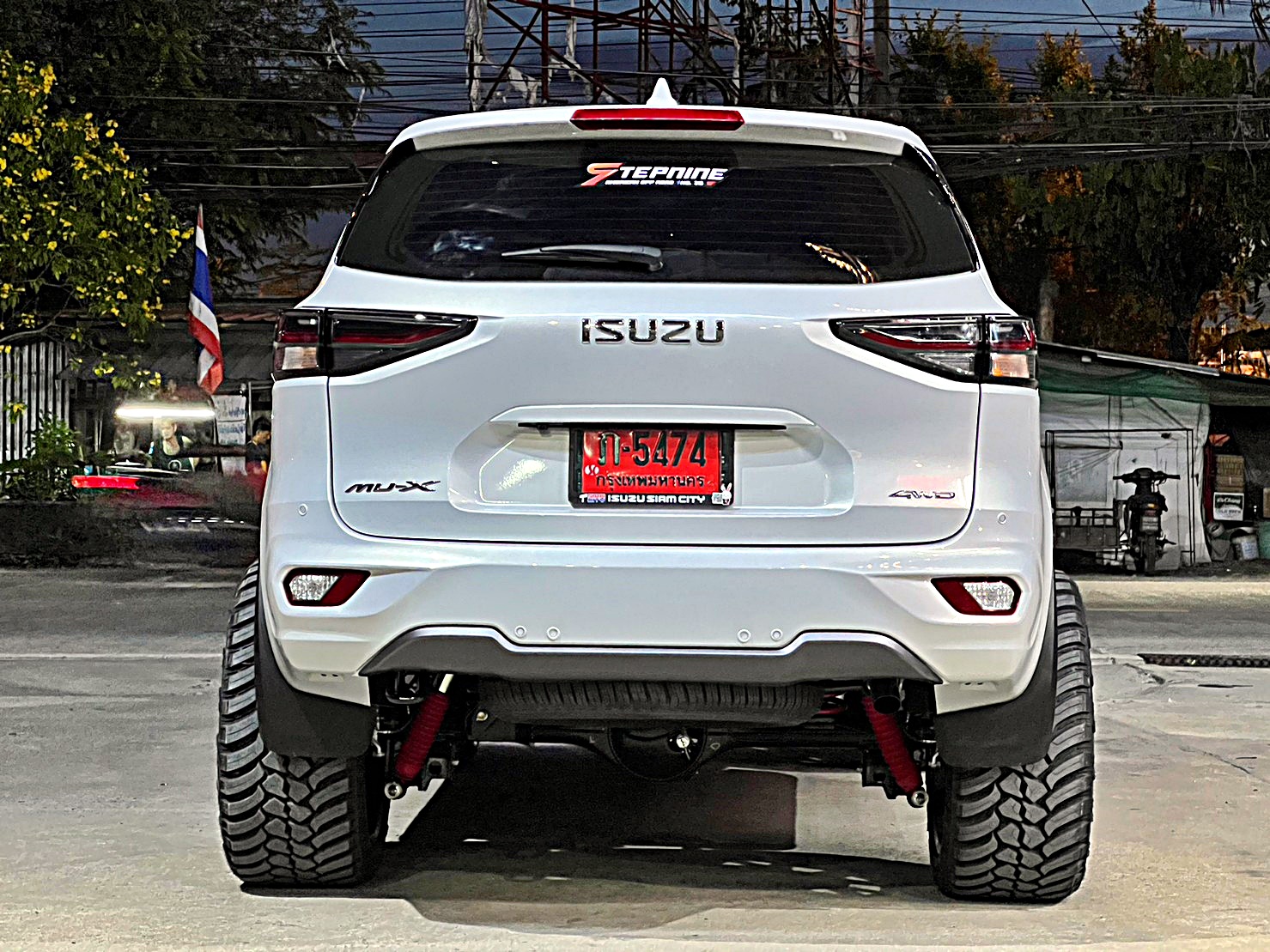 ล้อแท้ HOSTILE H113 ขอบ22 ใส่ MU-X แต่งเมกา