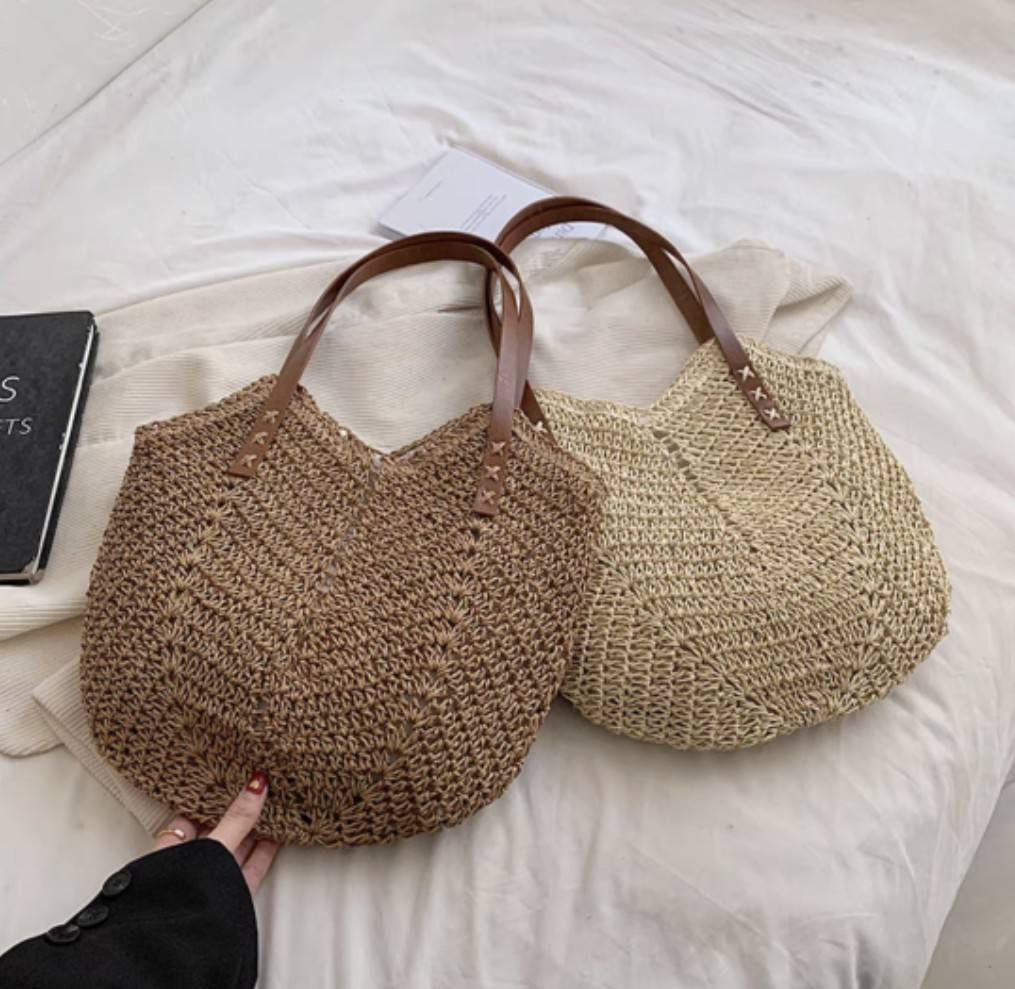 กระเป๋าไปเรียน กระเป๋าถัก กระเป๋าคาเฟ่ กระเป๋าเกาหลี กระเป๋ามินิมอล 🥯