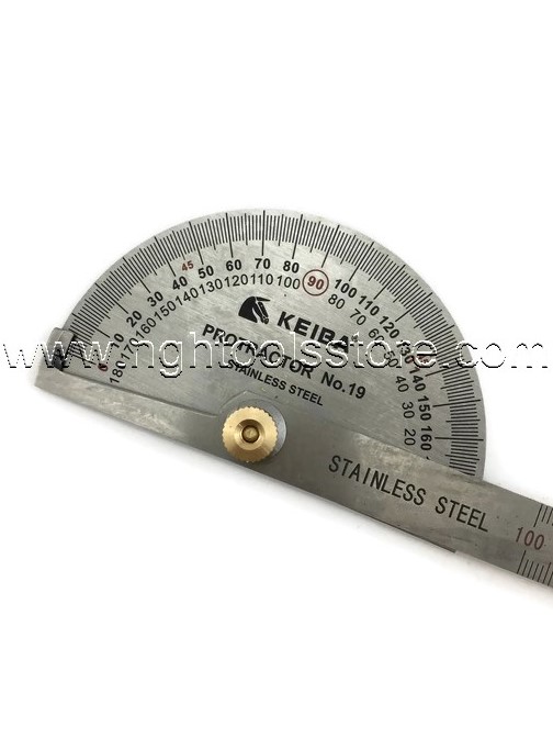 จานวัดองศา No.19 ยี่ห้อ KEIBA