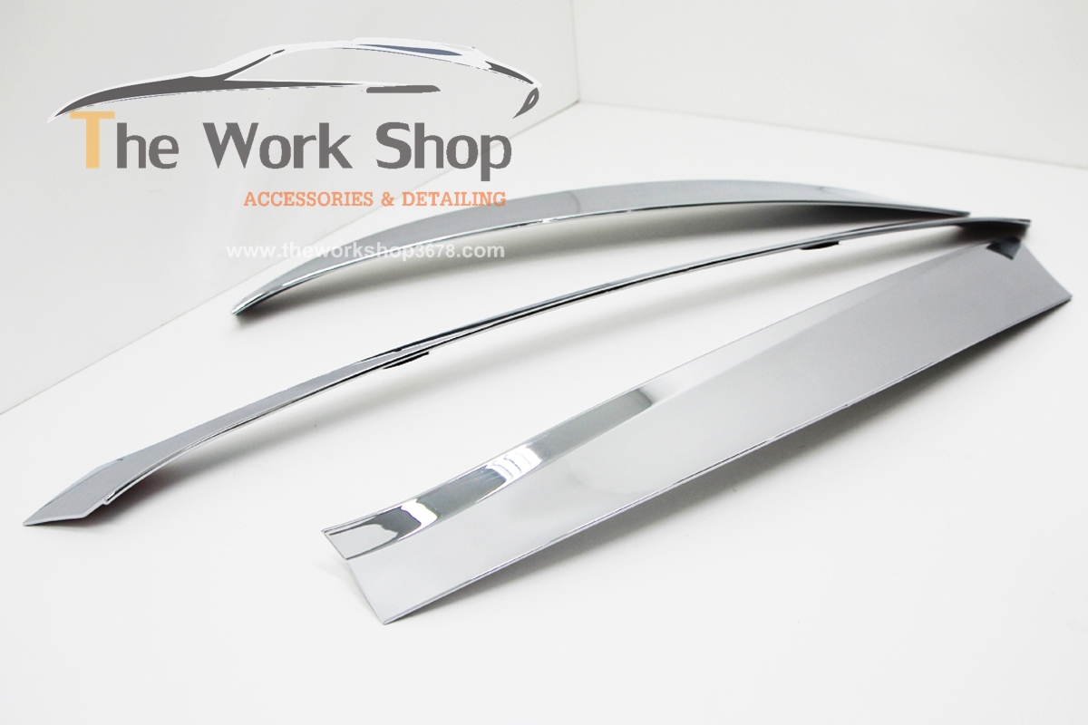 Chrome Hood Guard for Tucson ( โครเมี่ยมแต่งขอบฝากระโปรงหน้า )