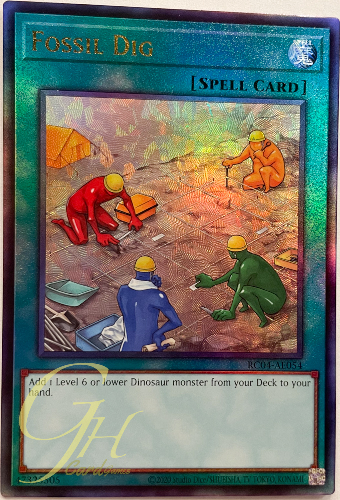 Yugioh [RC04-AE054] Fossil Dig (Ultimate Rare)