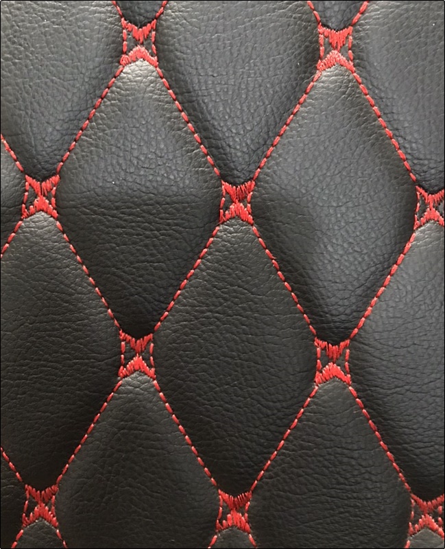 BMW X6 F16 ปี2015-20 พรมรถยนต์6D QJ บีเอ็มดับเบิ้ลยู สีดำด้ายแดง หนาพิเศษ เข้ารูป เต็มคัน 6ชิ้น