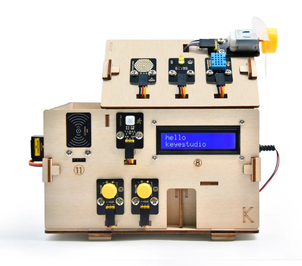 ชุดสื่อเรียนรู้ STEM โครงงานบ้านอัฉริยะ IoT ESP32 (ESP32 Smart Home Starter Kit) KS5009